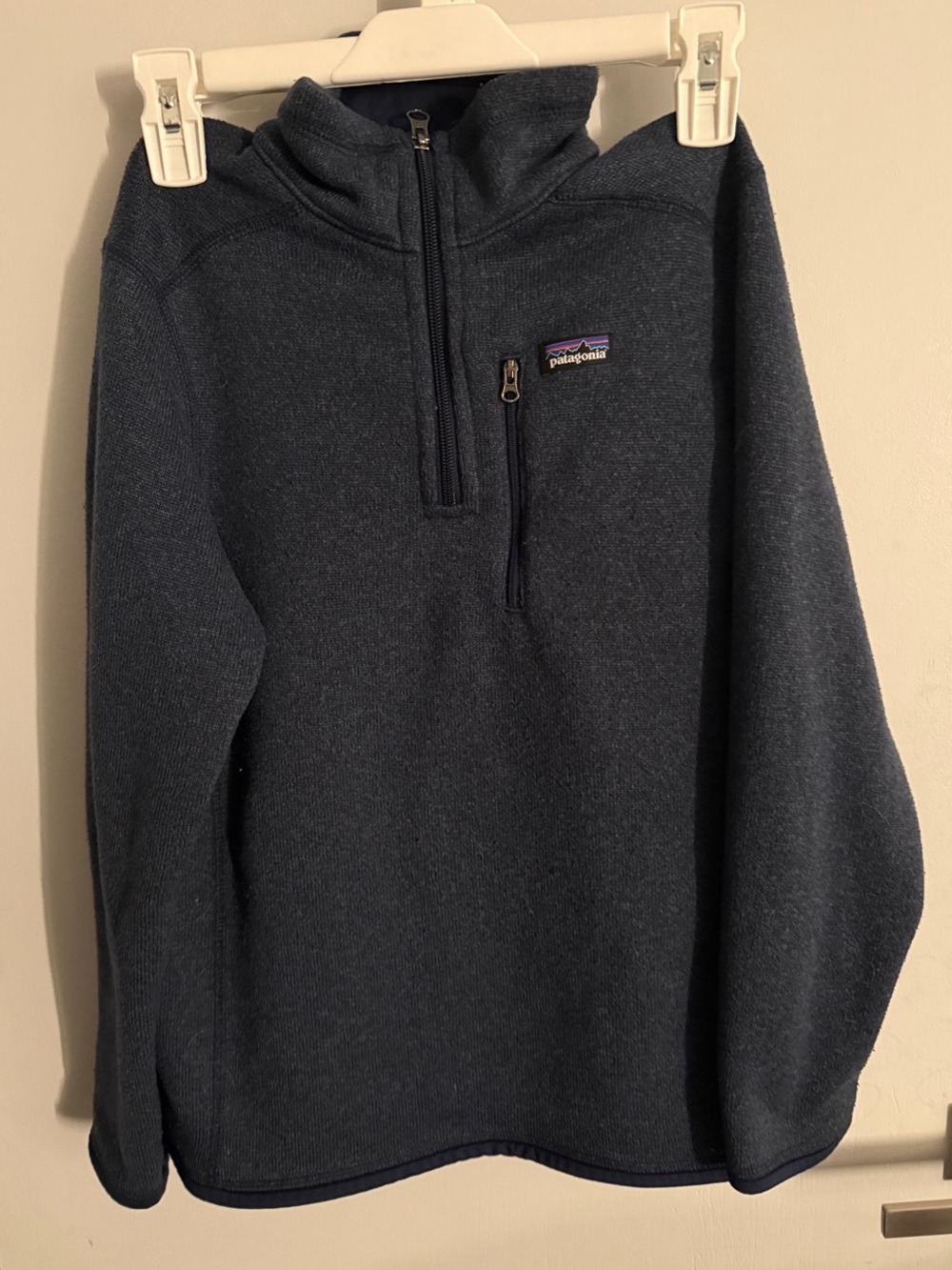 Patagonia Navy Blue Kids Half-Zip Fleece Pullover